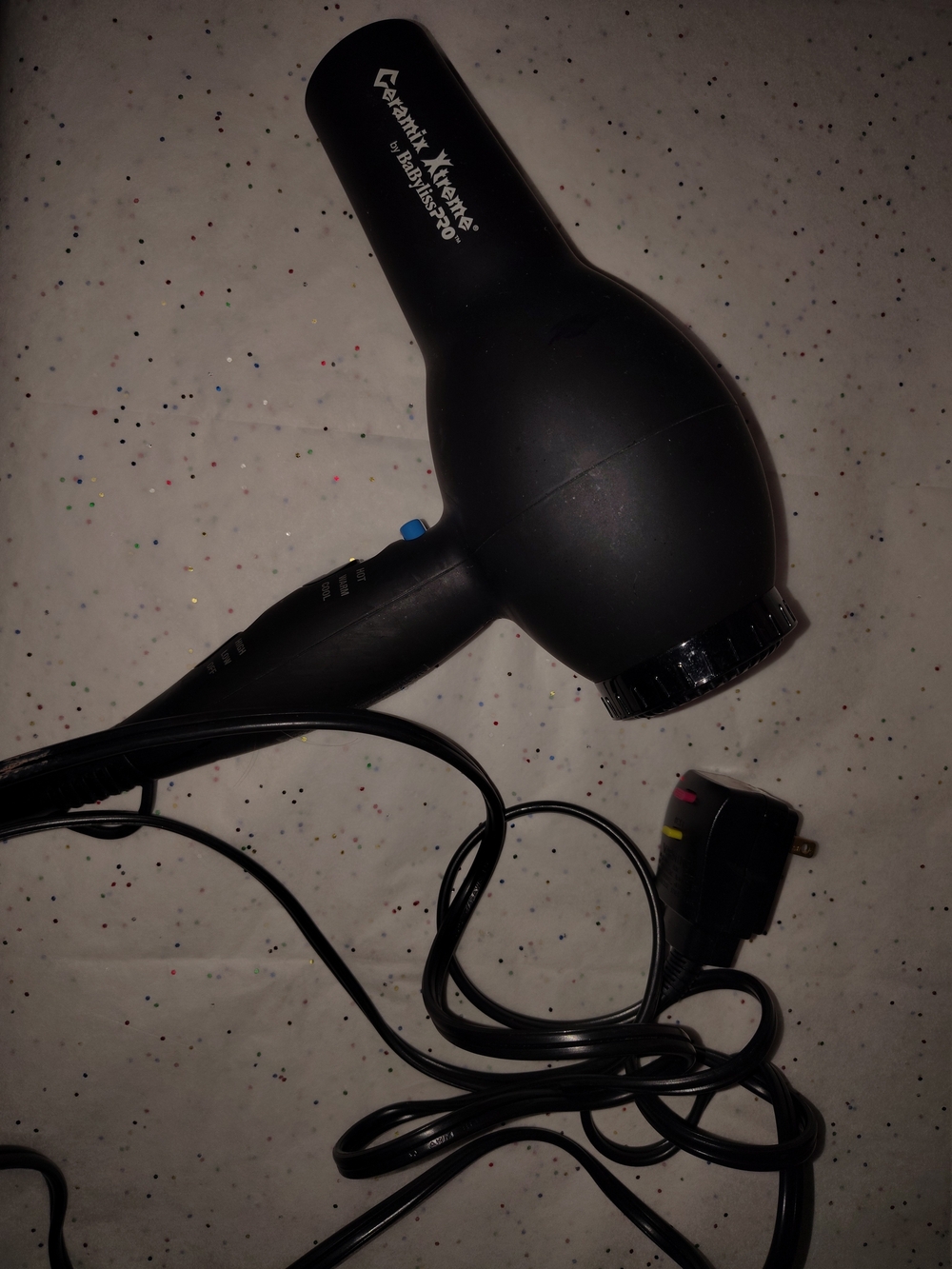 Babybliss Pro Salon Grade Ceramic Black Hair Dryer -